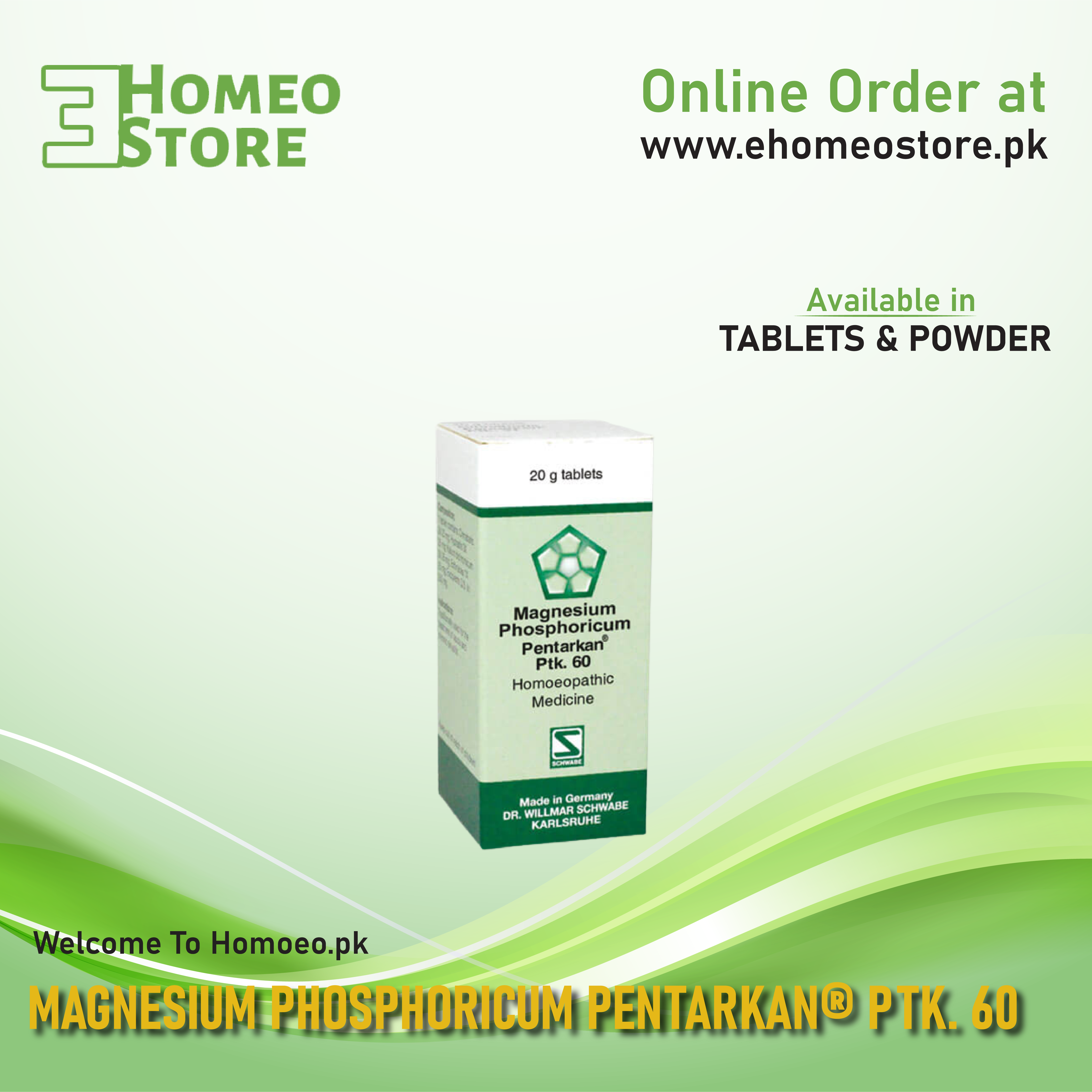 Magnesium phosphoricum Pentarkan® Ptk. 60