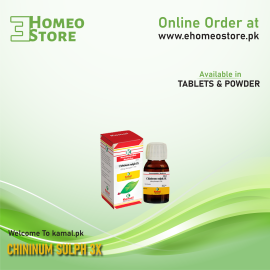 CHININUM SULPH 3X
