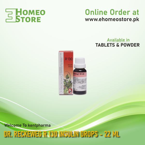 Dr. Reckeweg R 130 Insulin Drops - 22 ML