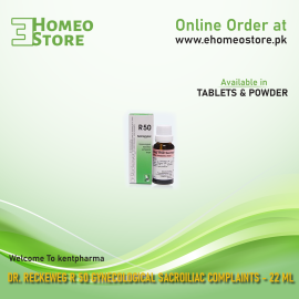 Dr. Reckeweg R 50 Gynecological Sacroiliac Complaints - 22 ML