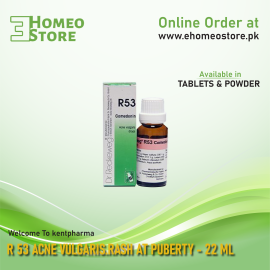 Dr. Reckeweg R 53 Acne Vulgaris.Rash at Puberty - 22 ML
