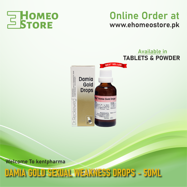Dr. Reckeweg Damia Gold Sexual Weakness Drops - 50ml