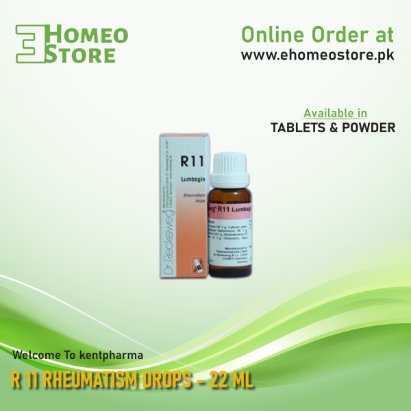 Dr. Reckeweg R 11 Rheumatism drops - 22 ML