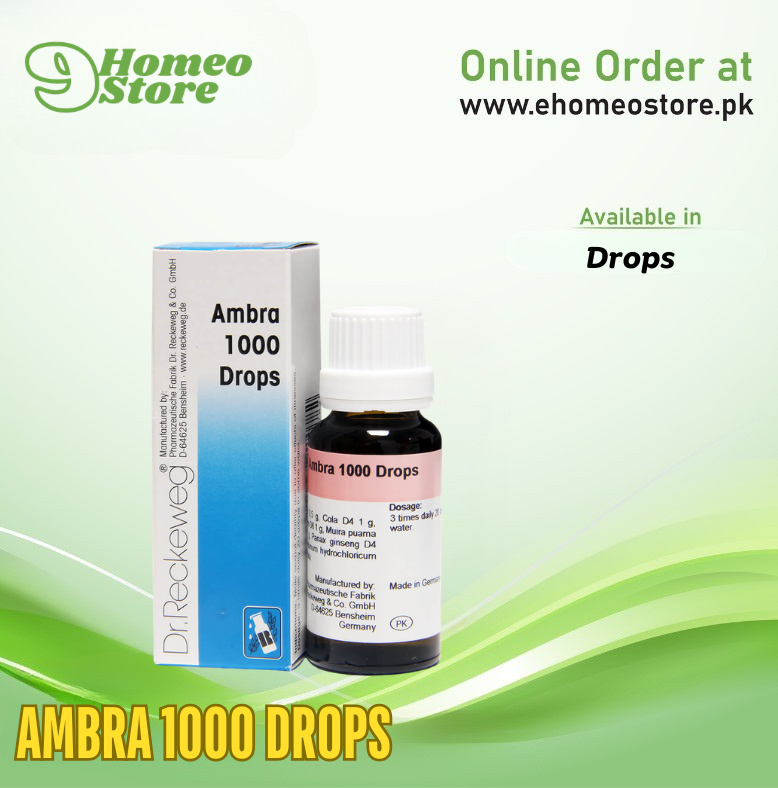 Ambra 1000 Drops by Reckeweg