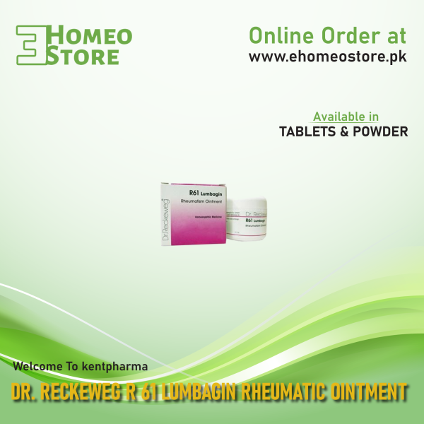Dr. Reckeweg R 61 Lumbagin Rheumatic ointment