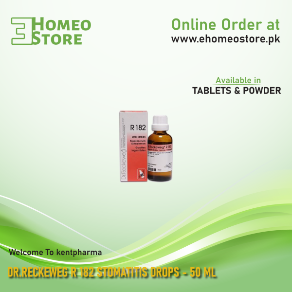 Dr.Reckeweg R 182 Stomatitis Drops - 50 ML