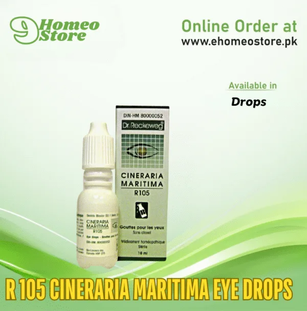 R 105 Cineraria Maritima Eye Drops