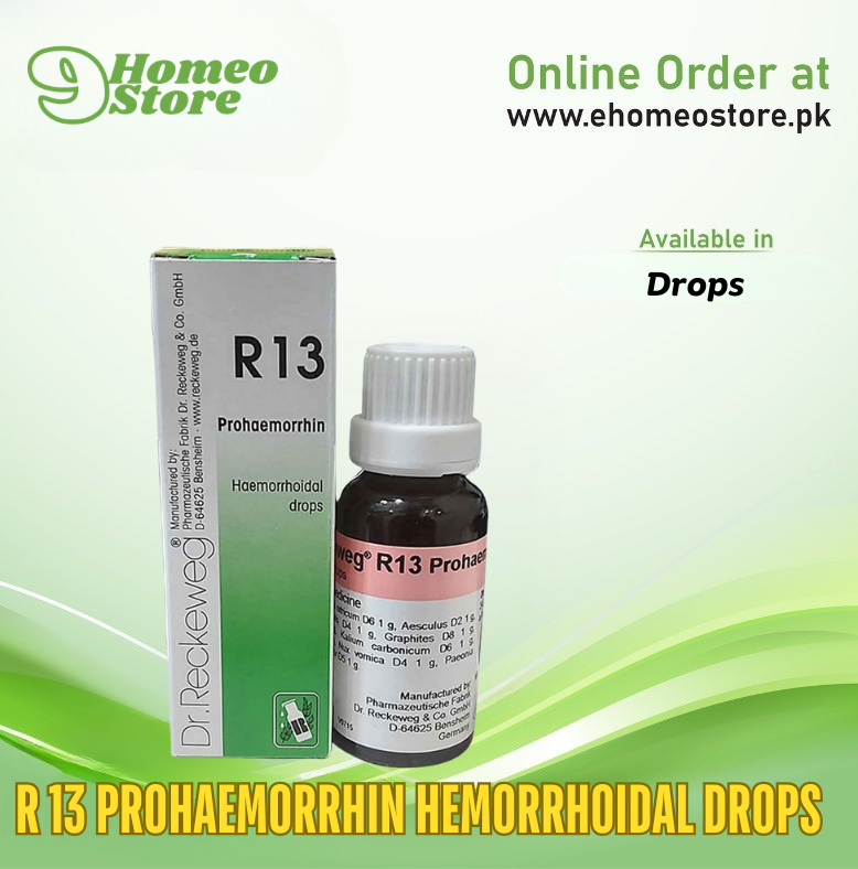 R 13 Hemorrhoidal Drops by Reckeweg