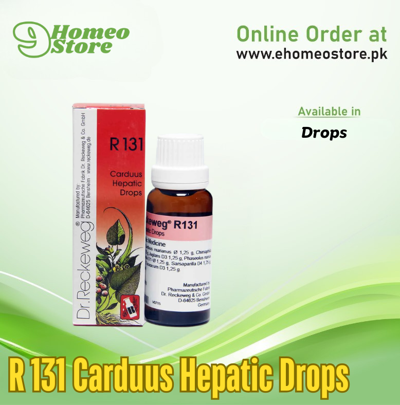 R 131 Carduus Hepatic Drops by Reckeweg