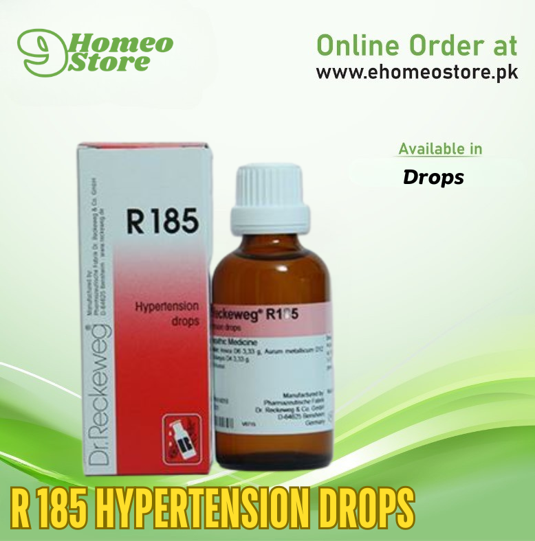 R 185 Hypertension Drops By Reckeweg