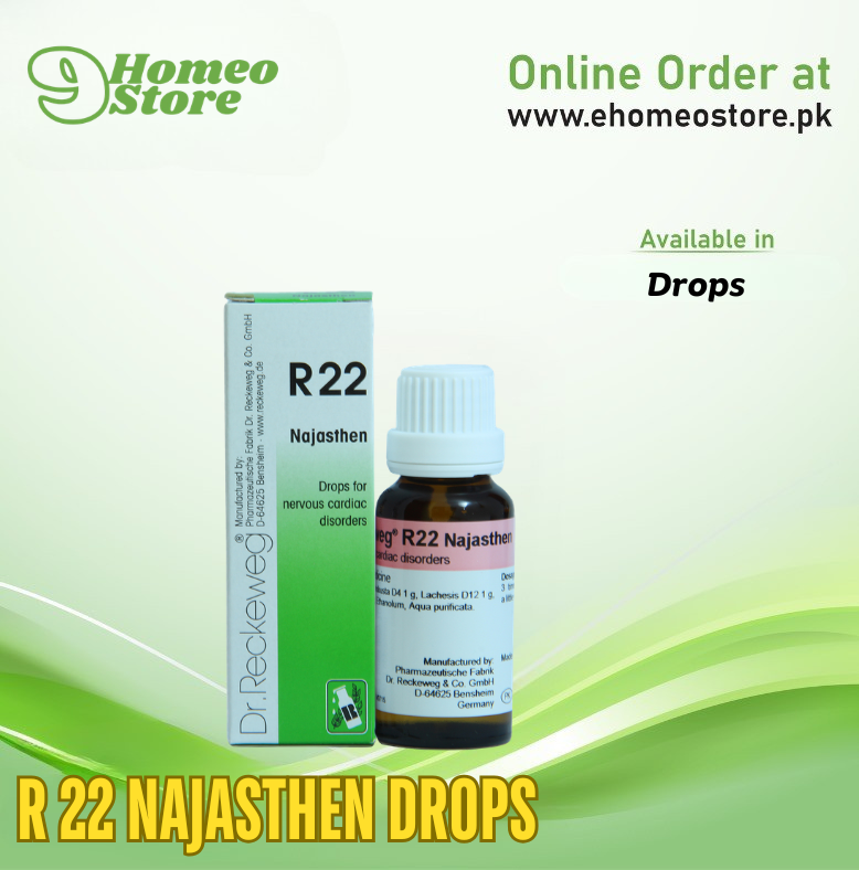 R 22 Najasthen Drops by Reckeweg