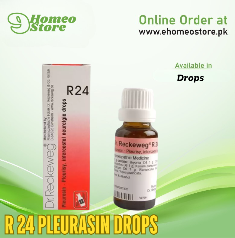 R 24 Pleurisy Drops by Reckeweg