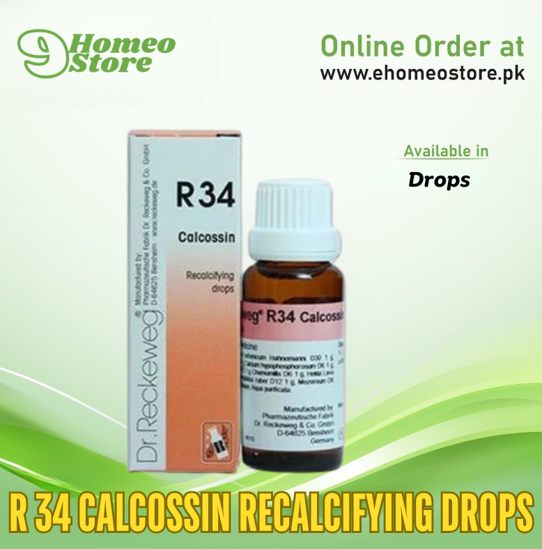 R 34 Recalcifying Drops by Reckeweg