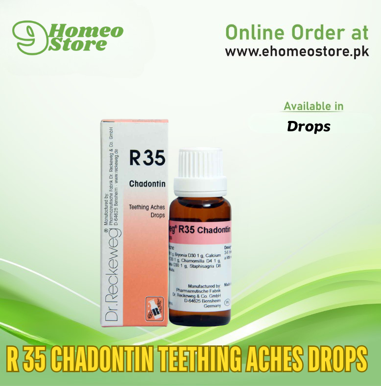 R 35 Teething Aches Drops by Reckeweg