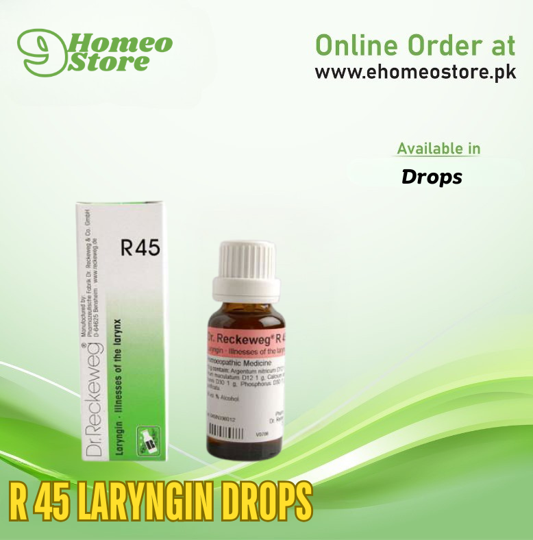R 45 Illnesses of the Larynx drops by Reckeweg