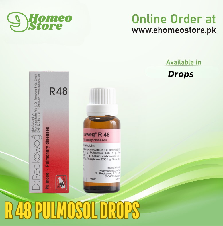R 48 pulmonary diseases by Reckeweg