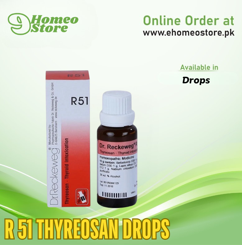 R 51 Thyroid Drops by Reckeweg