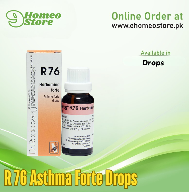 R 76 Asthma Forte Drops by Reckeweg