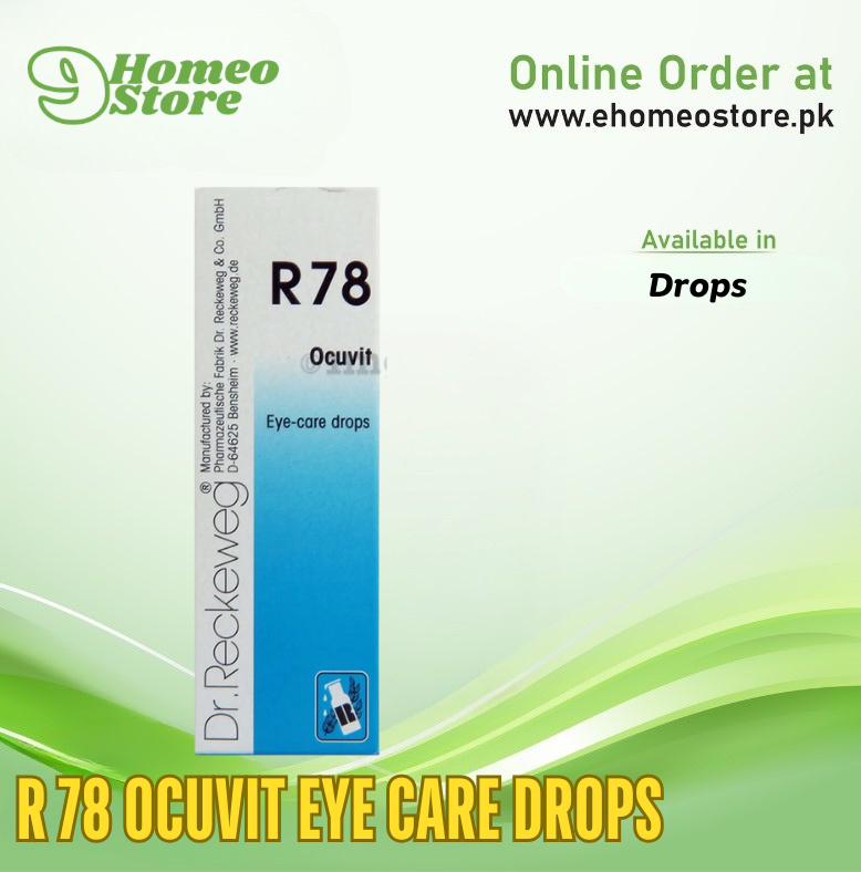 Dr. Reckeweg R 78 Eye care Drops for Oral Administration