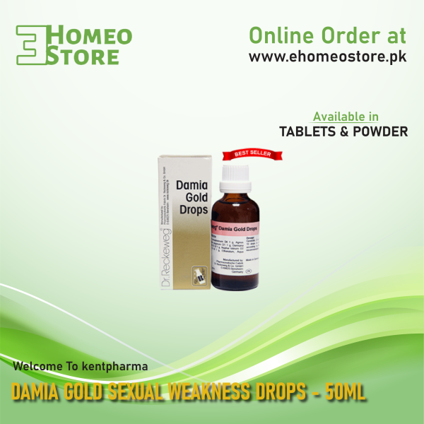 Dr. Reckeweg Damia Gold Sexual Weakness Drops - 50ml