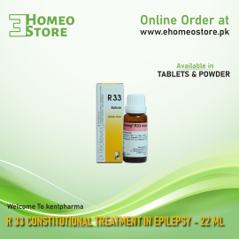 Dr. Reckeweg R 33 Constitutional Treatment in Epilepsy - 22 ML