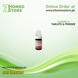 Acid tannicum