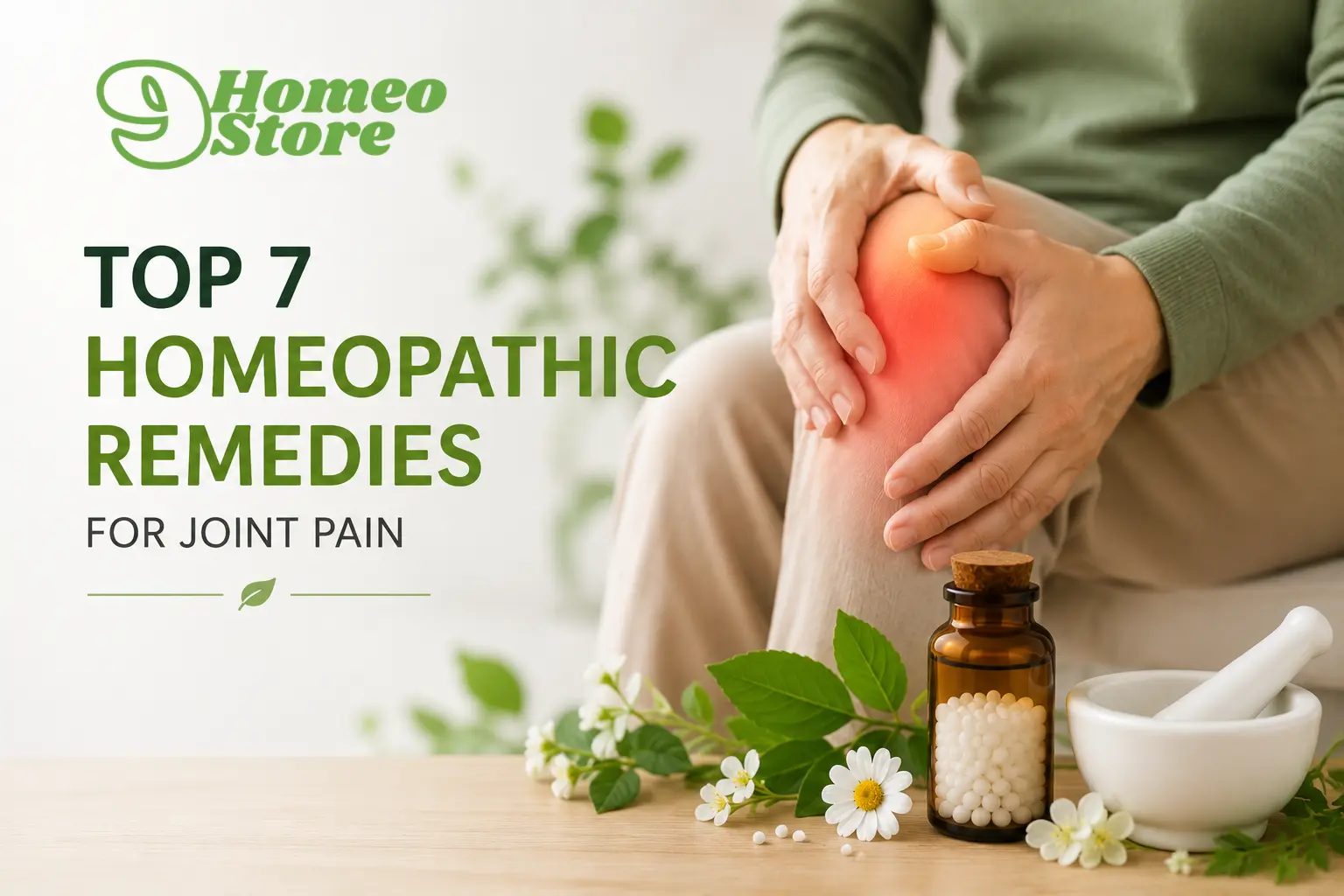 Top 7 Homeopathic Remedies for Joint Pain